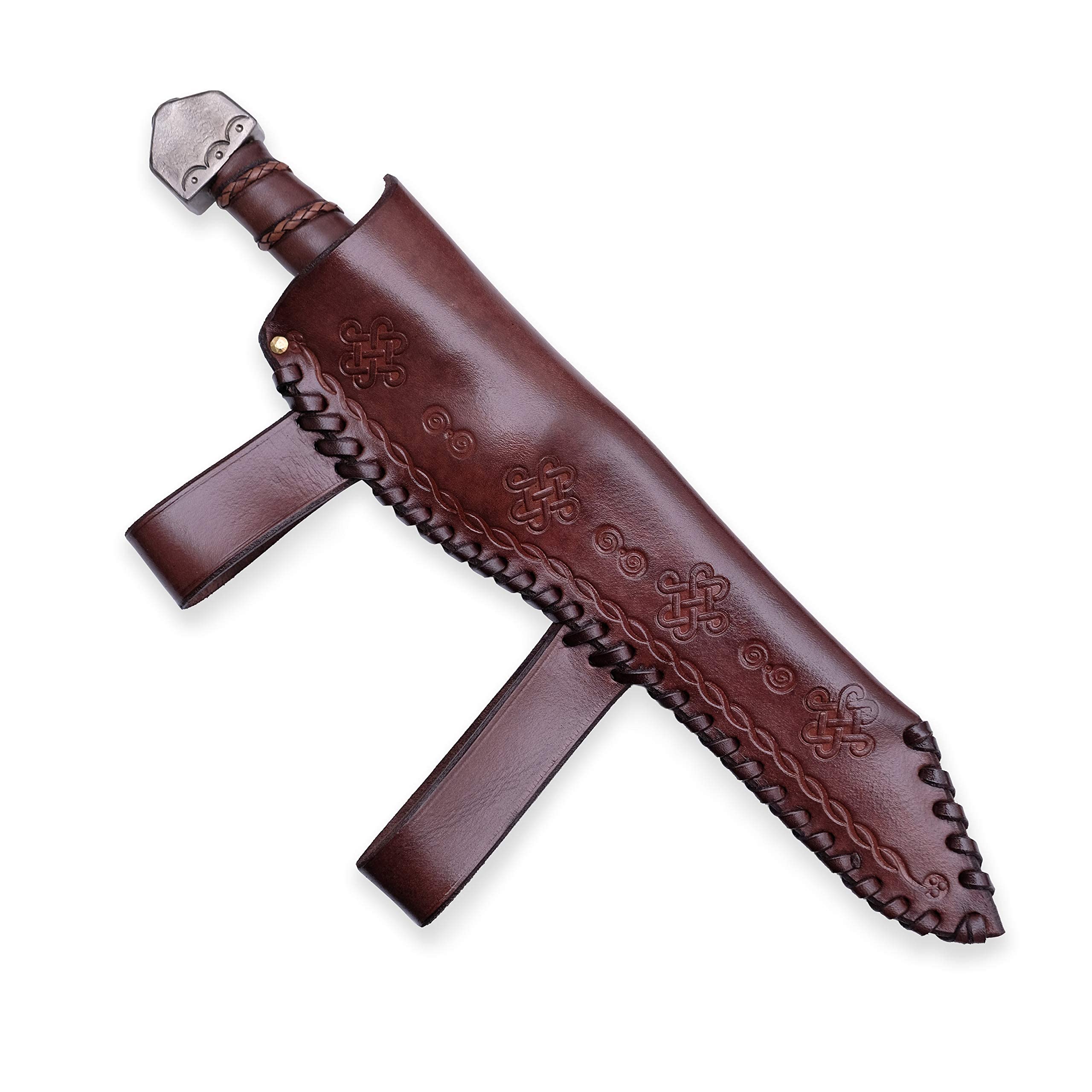 Toferner Seax Knife, Hand Forged with Sheath, Norse Viking Sax