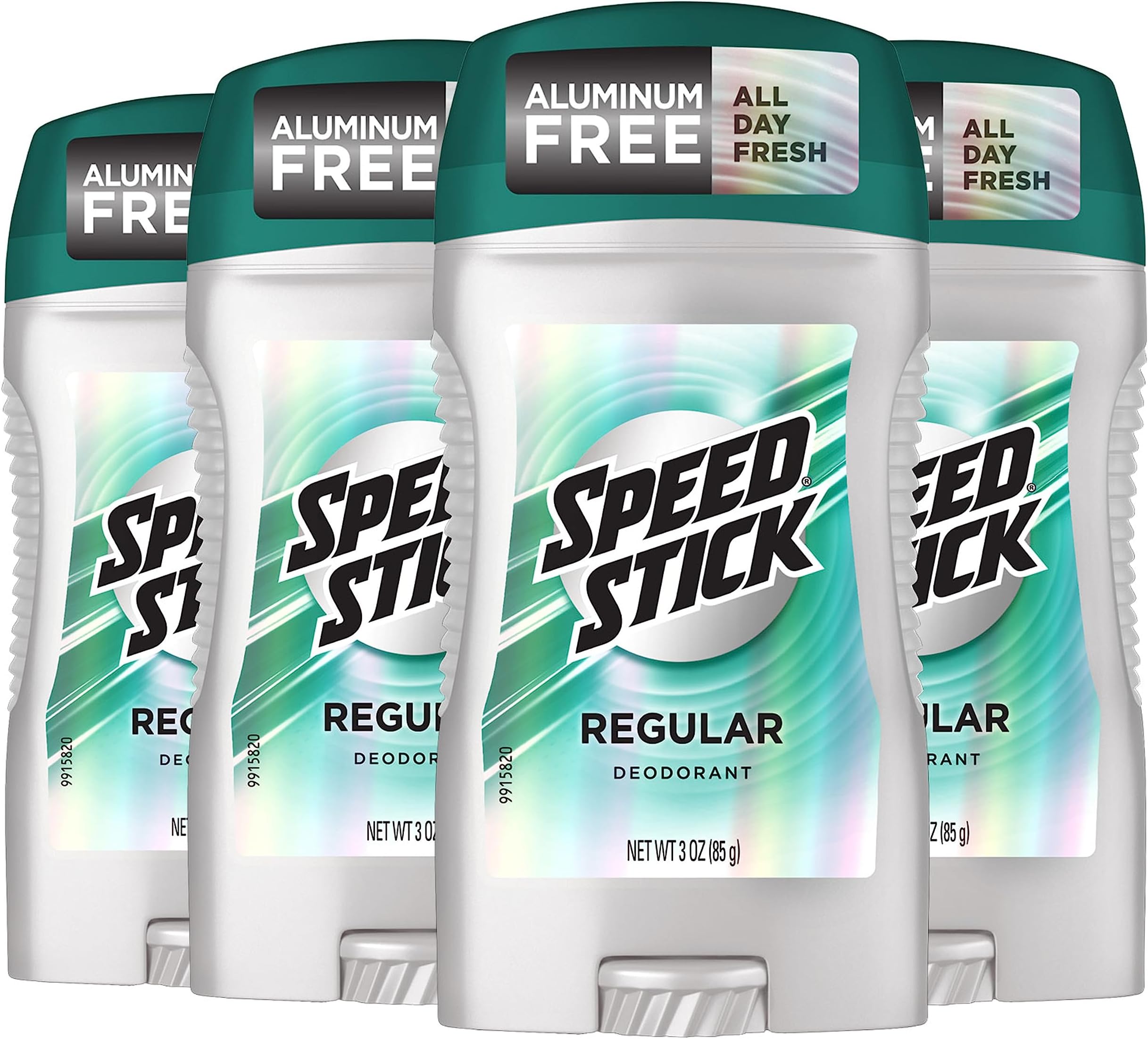 Speed Stick Men's Deodorant, Regular, 3 Ounce, 4 Pack