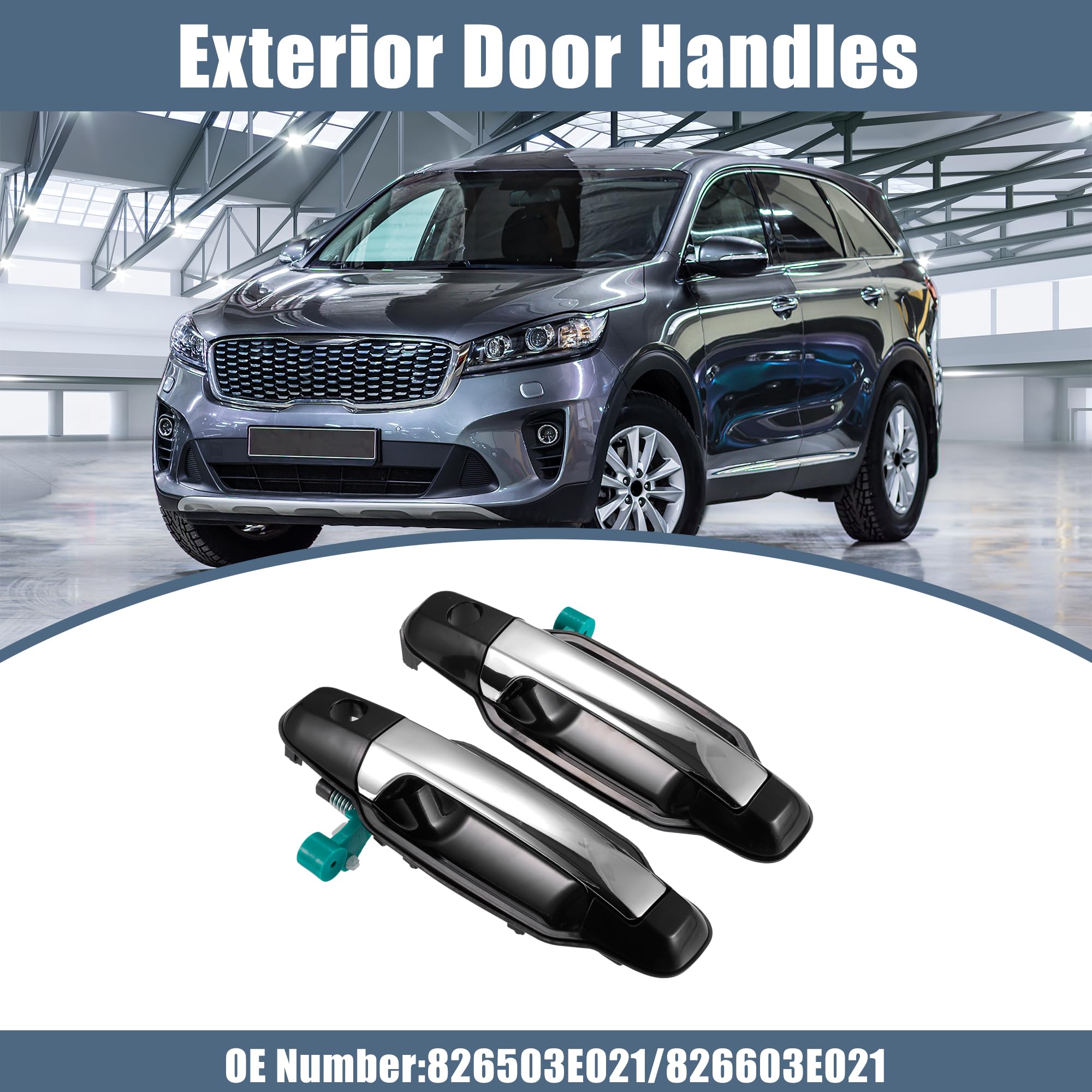 A ABSOPRO Manija De Puerta Exterior Delantera Izquierda Y Derecha Para Kia Sorento - 1 Unidad