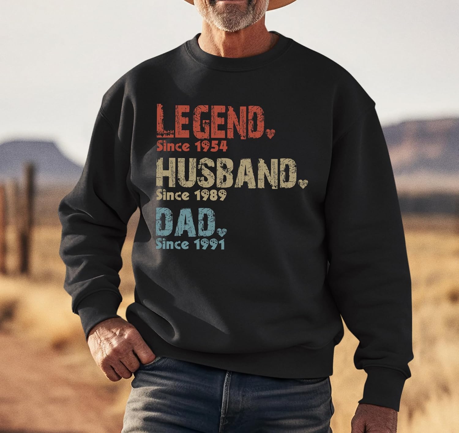 GODMERCH Custom Papa Shirt, Personalized Dad Grandpa Nickname with Kids Names Sweatshirt Hoodies, Gifts Fathers Day for Men - Image 5