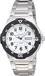 Casio MRW200H Series | Unisex Analog Watch | 100M WR | Stainless Steel Case | Resin Band | 2 Hand Analog (HR, Min, SEC) | Date Display | Screw Down Crown/Screw Down Caseback | 3 Year Battery