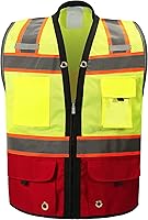 Vista 11 de Shine Bright Chaleco de seguridad – Alta visibilidad con correas reflectantes y bolsillos – Premium, suave, duradero y transpirable