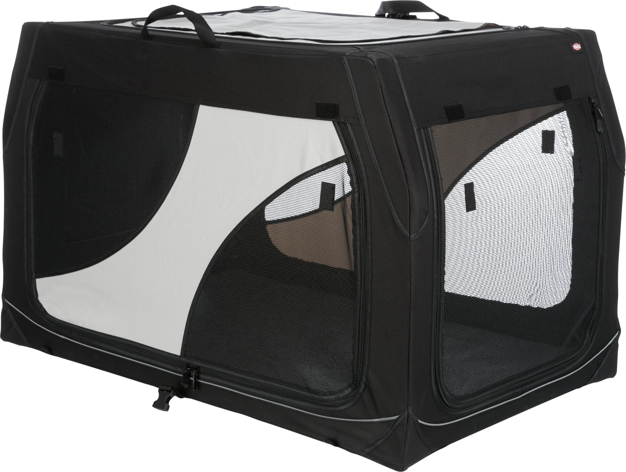 Trixie Jaula Nylon Plegable Coche, Vario, Size : 40, M-L, 91x58x61cm