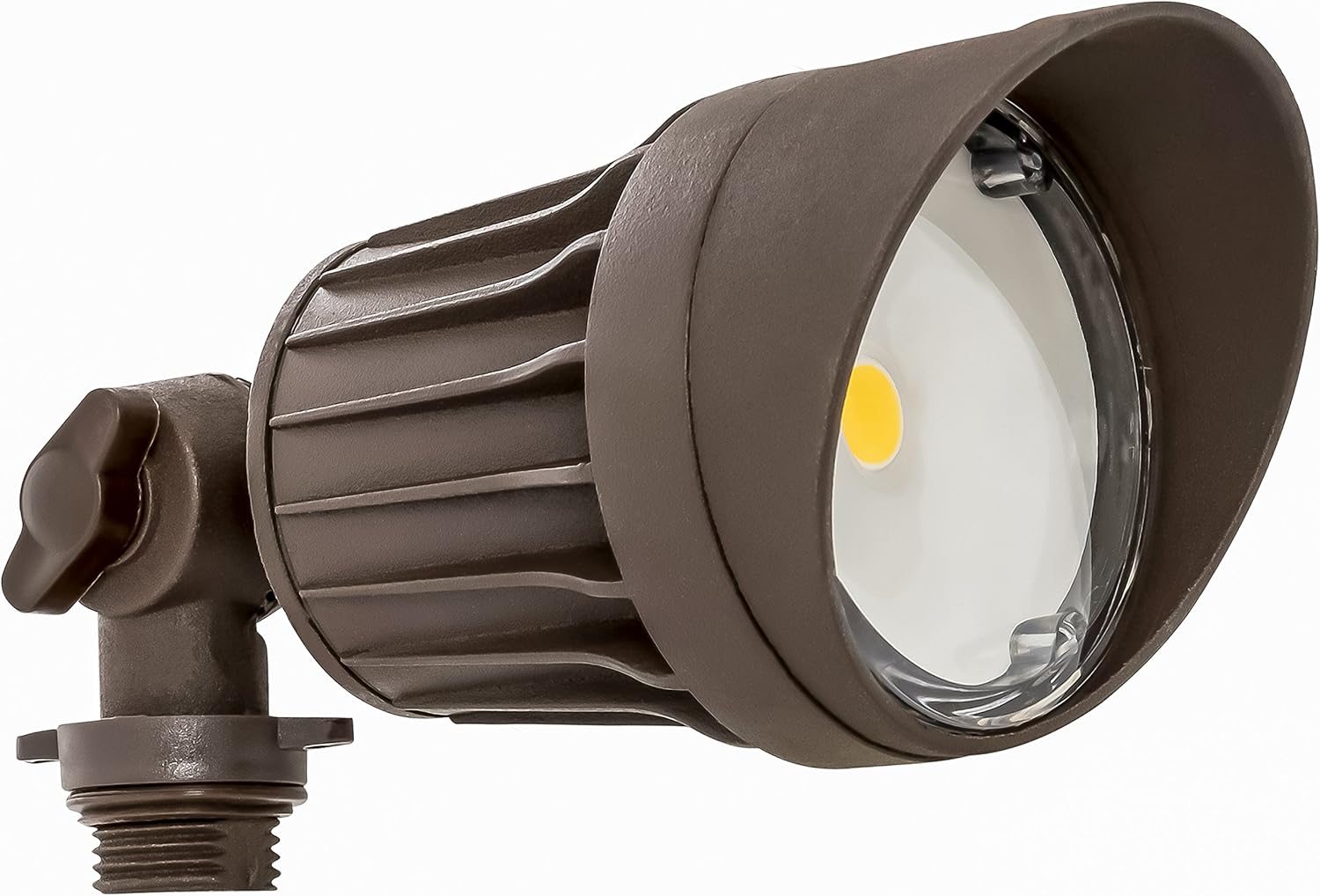 Westgate FLS-10W-50K-BR LED Security/Flood Lights Outdoor, 10W, Die-Cast Aluminum, 1 Lamp Head, 5000K, 950lm, IP65, 100-130VAC, 70,000 Hr Lifespan, 7-Year Warranty