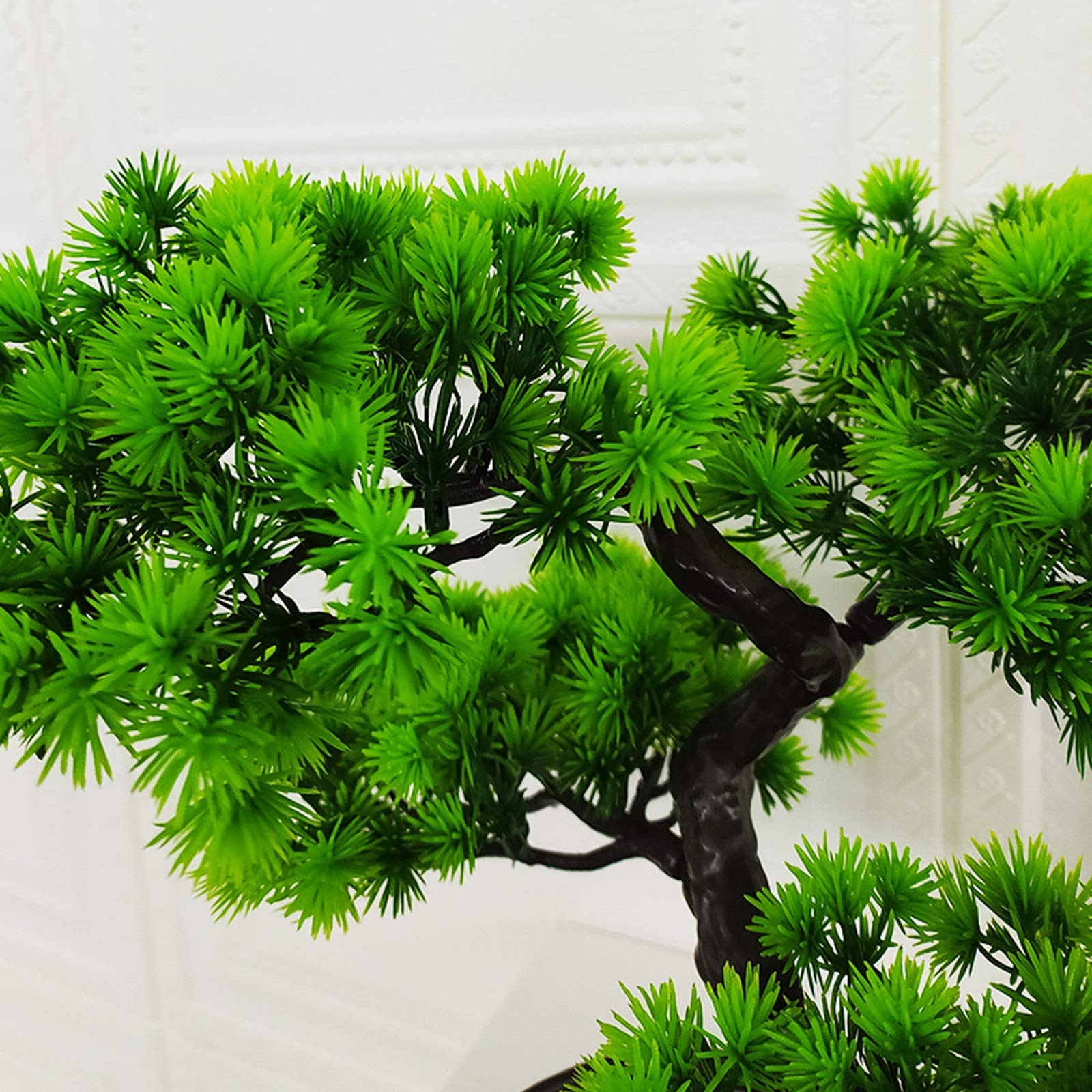 árbol falso Simulación Bonsai Pequeños Adornos Pequeños árboles Potted Plantas Verdes Bienvenido Pine Pine Plastic Flores Artificiales Decoración Interior Decoración Artesanía Regalos Plantas Artifici
