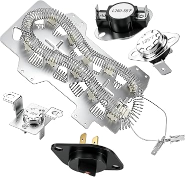 DV42H5000EW/A3 DV42H5200EP/A3 DVE50R5400V/A3 Heating Element for samsung Dryer Heating Element DC47-00019a AP4201899 Heating Element for DV40J3000EW/A2 DV45H7000EW/A2 DV210AEW/XAA,by Cobectal