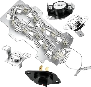 DV42H5000EW/A3 DV42H5200EP/A3 DVE50R5400V/A3 Heating Element for samsung Dryer Heating Element DC47-00019a AP4201899 Heating Element for DV40J3000EW/A2 DV45H7000EW/A2 DV210AEW/XAA,by Cobectal