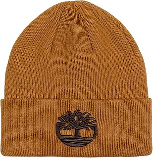 Timberland Men's Reversible Jacquard Logo Hat Cold Weather