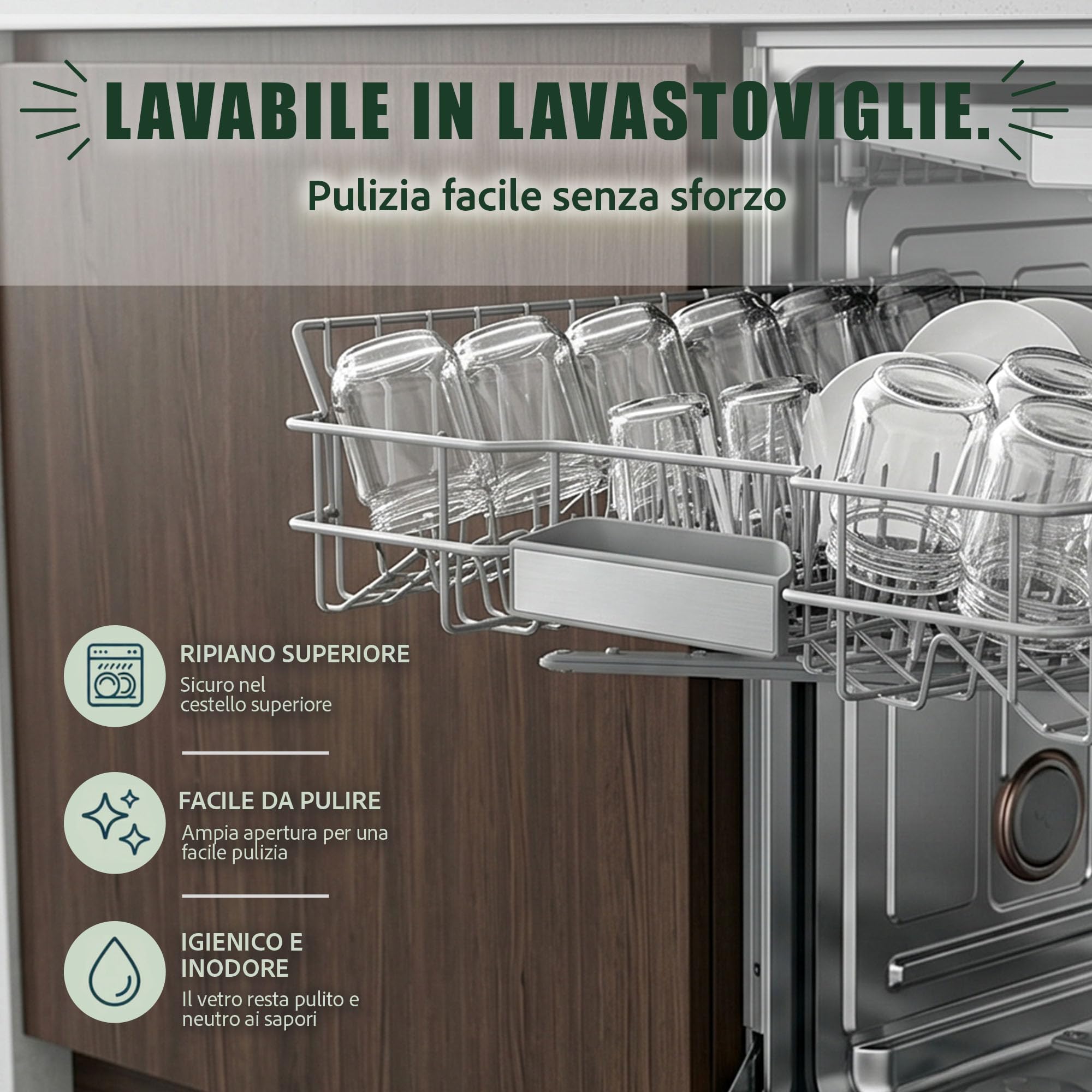 24 barattoli vetro con coperchio vasetti conserve 200ml 200 ml per marmellata confetture bomboniere tappo a vite ermetico da cucina