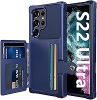 Vista 17 de Funda para Samsung Galaxy S23 Ultra con Portarjetas, Compatible con Soporte Magnético para Automóvil, Resistente a los Golpes de Servicio Pesado