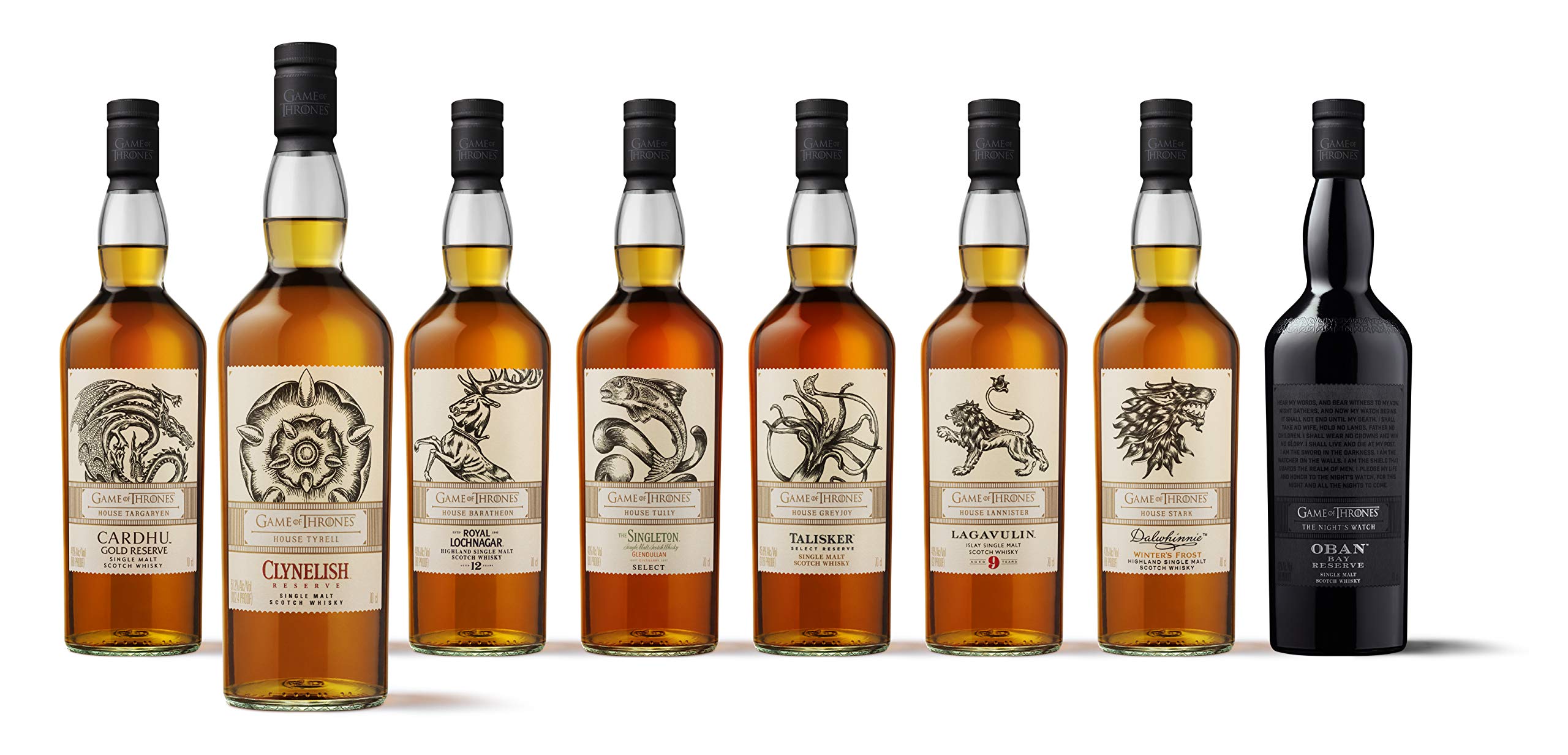 Clynelish Reserve Single Malt Scotch Whisky - Haus Tyrell Game of Thrones Limitierte Edition (1 x 0.7 l)
