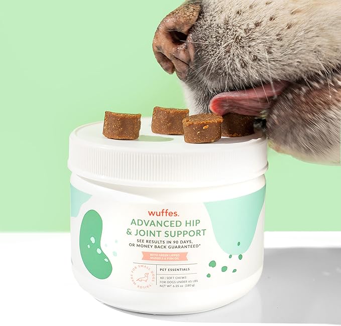 Wuffes Chewable Dog Hip and Joint Supplement for Small
