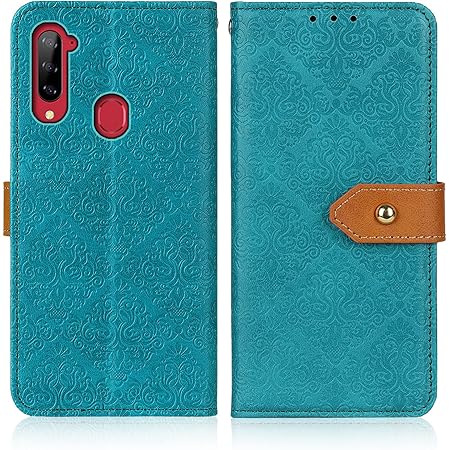 Amazon Co Jp Libero 5g ケース 手帳型 Y Mobile Libero 5g 手帳型 ケース Libero 5g カバー Libero 5g スマホケース リベロ5g ケース リベロ5g カバー リベロ5gスマホケース アラベスク 花柄模様 カード収納 スタンド機能 Litbrian 19 ターコイズ 家電 カメラ
