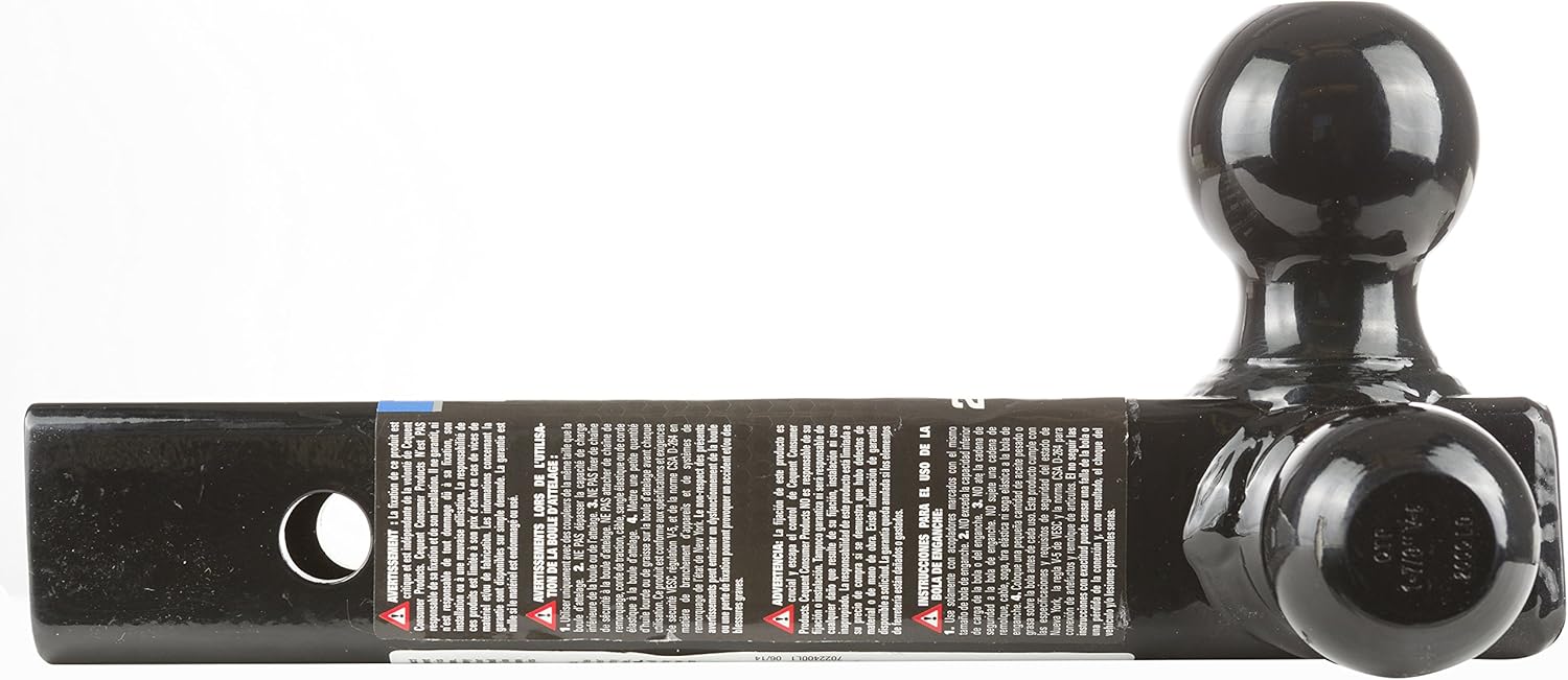 Reese Towpower 7022400 Black 2" Triple Ball Mount : Automotive