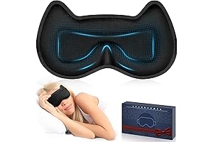 Ergonomic 3D Sleep Mask: Ultimate Comfort for Side Sleepers