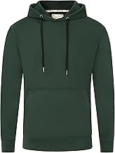 Blu Apparel Men's Overhead Hoodie Hoodies for Men Activewear Midweight Hooded Sweatshirt