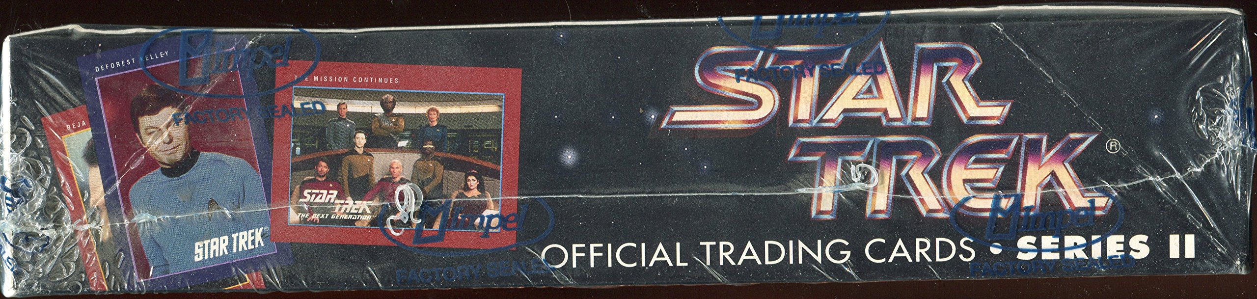 Amazon.com: Star Trek Official Trading Cards Series II 1991 Sealed Set :  Toys & Games