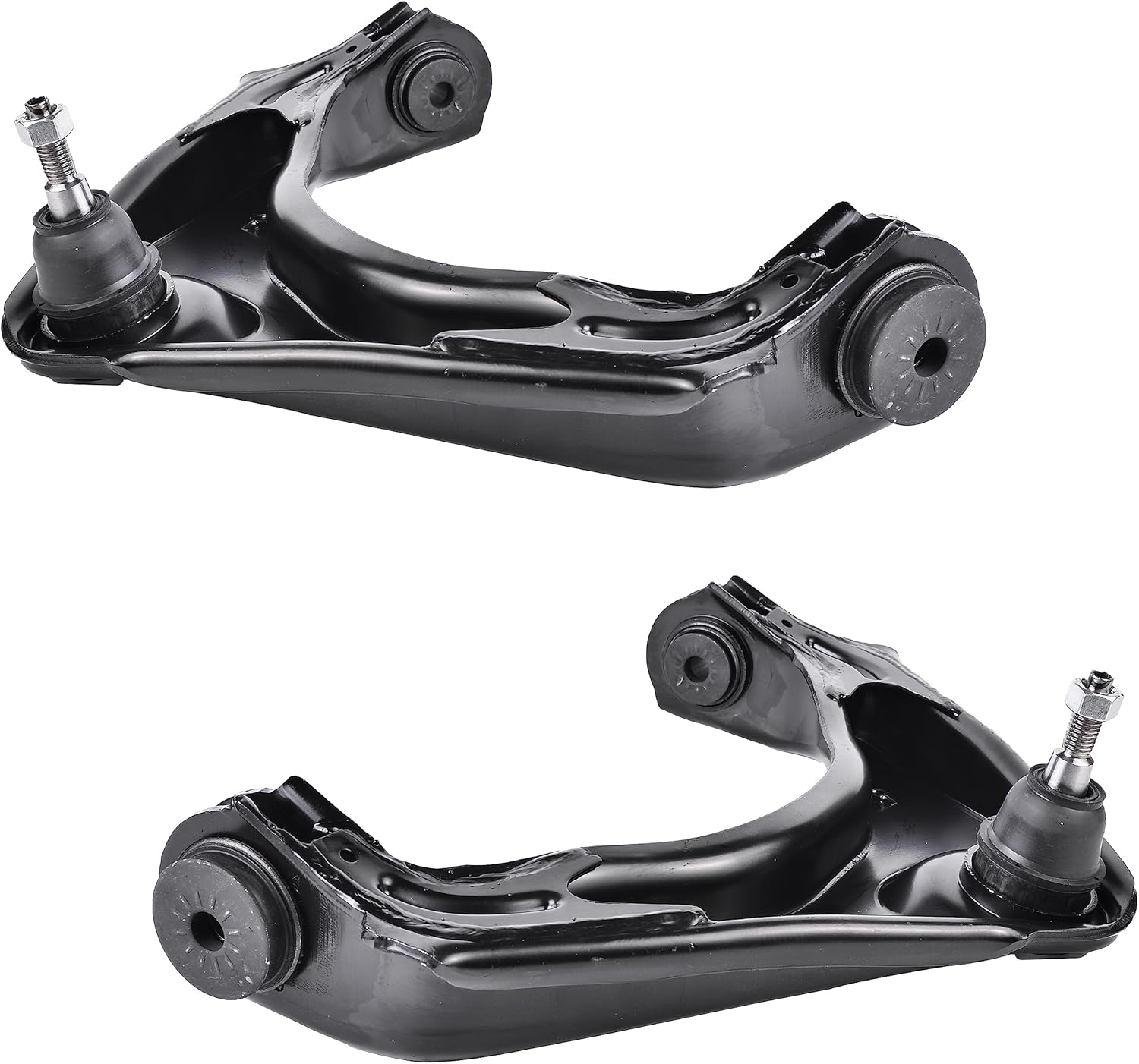 2PCS Front Upper Control Arm and Ball Joint Assembly Compatible with 2001-2004 CHEVROLET SILVERADO 2500 2001-2010 GMC SIERRA 2500 HD 2003-2009 H2 K620053(K620054)