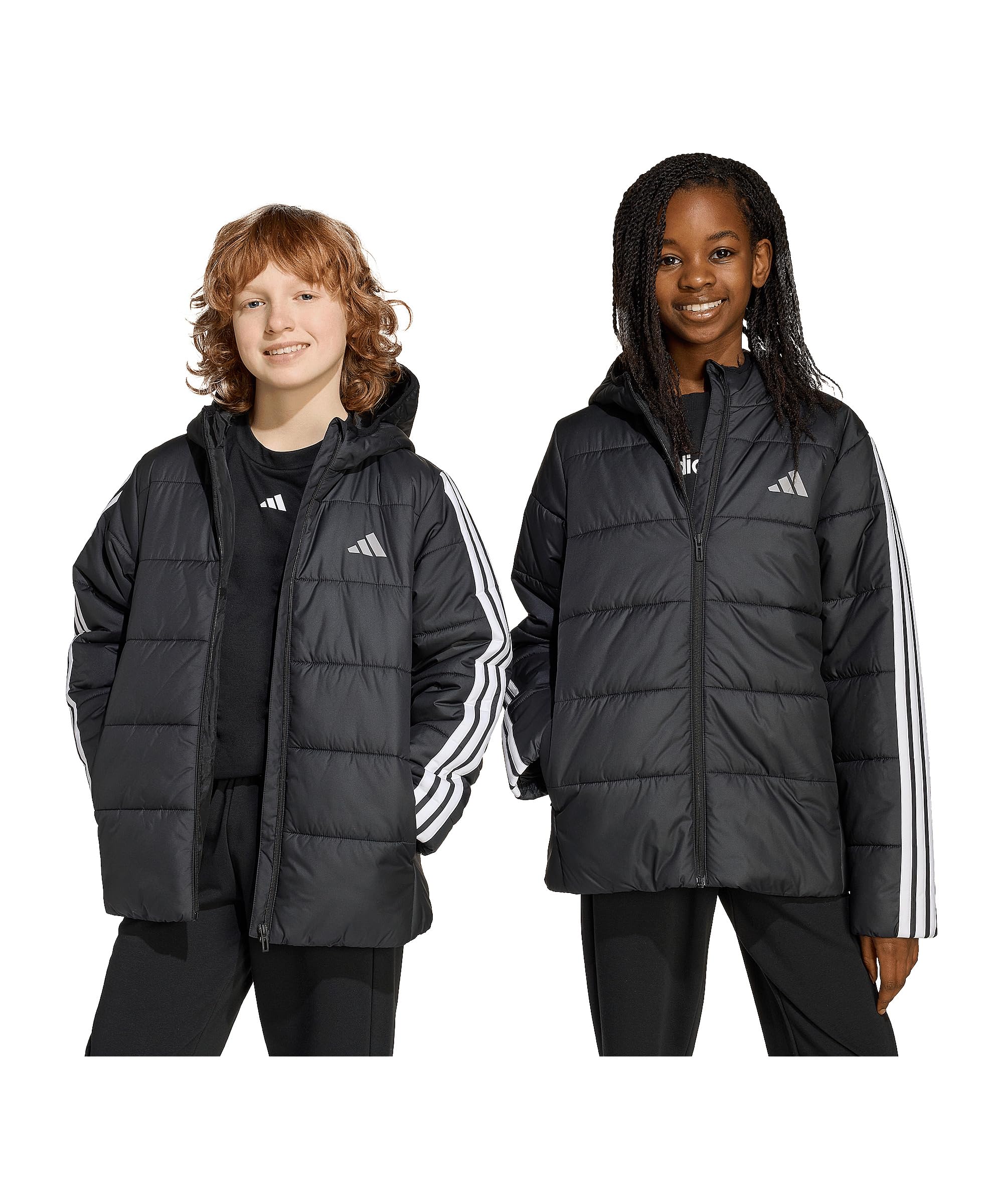 adidas Kids Giacca imbottita Essenziale a 3 strisce per bambino