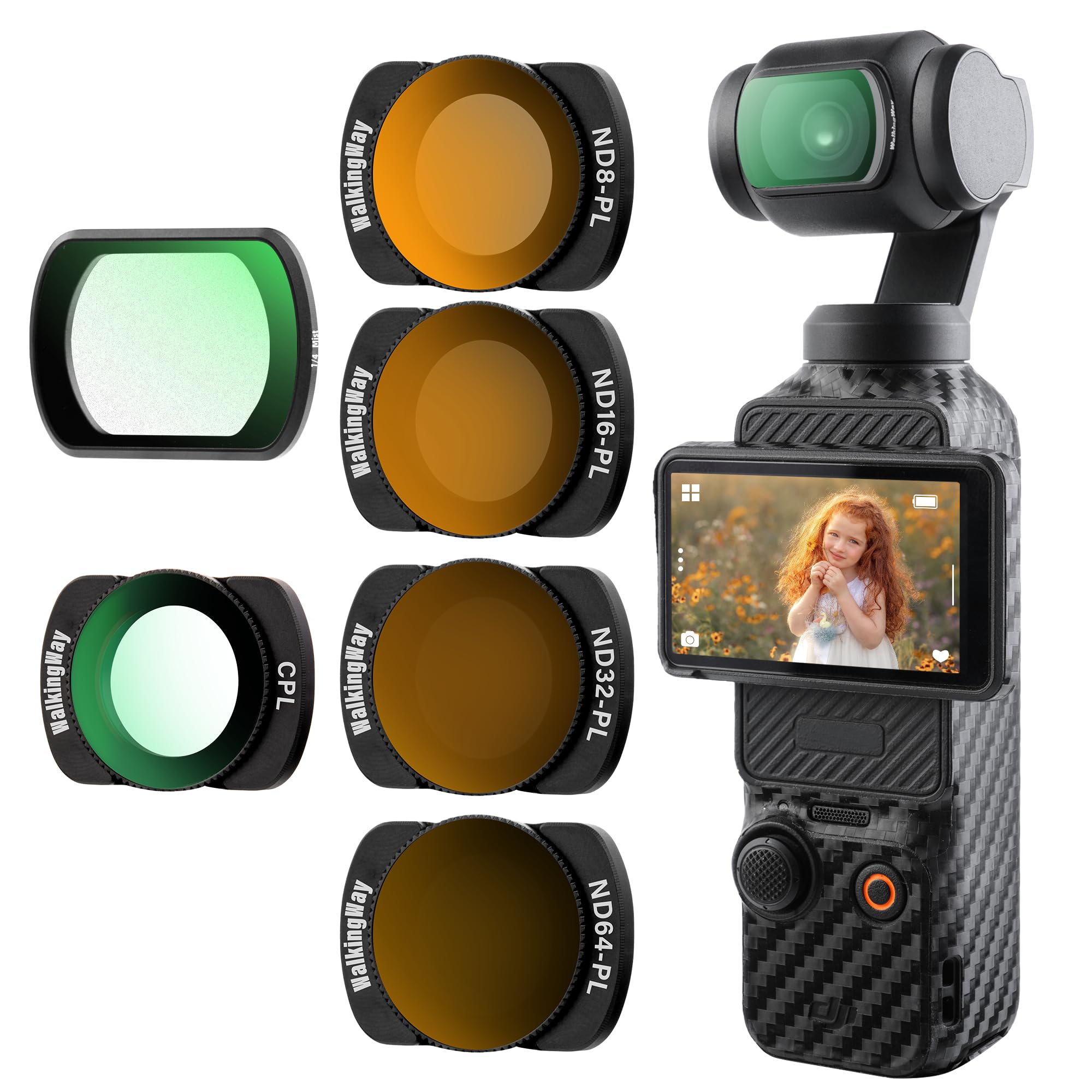 Amazon.com : Walking Way Magnetic Black Mist & CPL & ND Filter Set