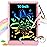 KOKODI 10 Inch LCD Writing Tablet with Anti-Lost Stylus, Erasable Doodle Board Colorful Toddler Drawing Pad, Car Travel School Games Toys for 3 4 5 6 7 8 Kids, Birthday Gift for Girls Boys Pink