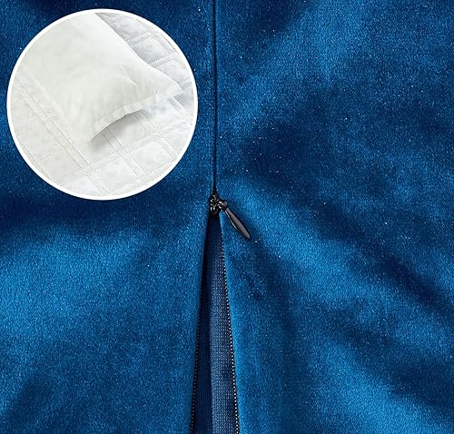 Miniatura 6 de Brilliant Sunshine Sofá cama de terciopelo sedoso azul de alta calidad para mascotas, antideslizante, impermeable, lavable, protector de sofá con