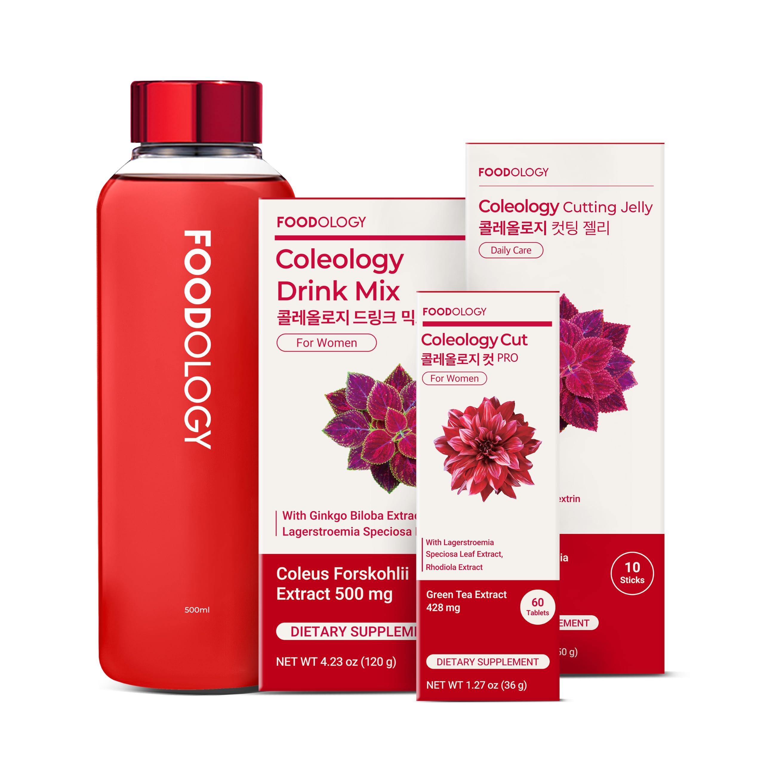 Amazon.com: FOODOLOGY Coleology Red Line All in One Set: Coleology