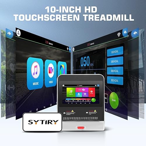 Miniatura 2 de Caminadora plegable 2 en 1 para debajo del escritorio 225 HP Superfit - Caminadora eléctrica para el hogar oficina gimnasio compacta para caminar