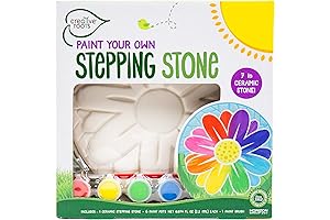 Creative Roots Mosaic Flower Garden Stepping Stone Kit