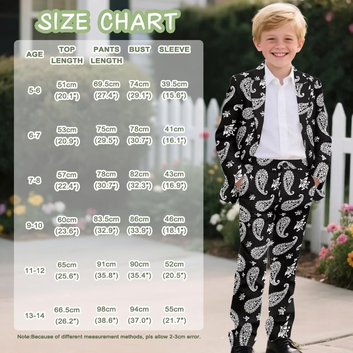 Suobstales Boys Suits Slim Fit Toddler Tuxedo Suit Set for Teen Boys Communion Dress Clothes Kids Wedding Ring Bearer Outfit
