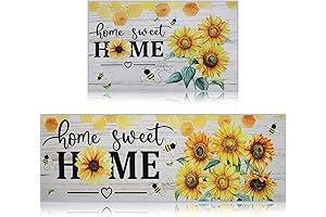 2-Piece Sunflower Country Rugs