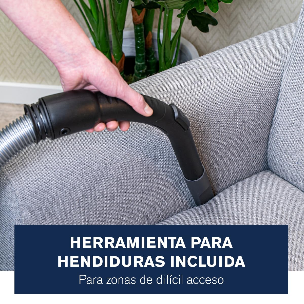 Dirt Devil Aspirador sin Bolsa DD2504 - Vacuum Cleaner 700W con Filtro HEPA 12 - Aspiradora Ciclónico con Cepillo Combinado, Boquilla para Rincones y Boquilla para Parquet