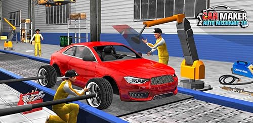 Esportes Carro criador Fábrica 2018 Carro Mecânico Simulador E Auto Construtor Jogos
