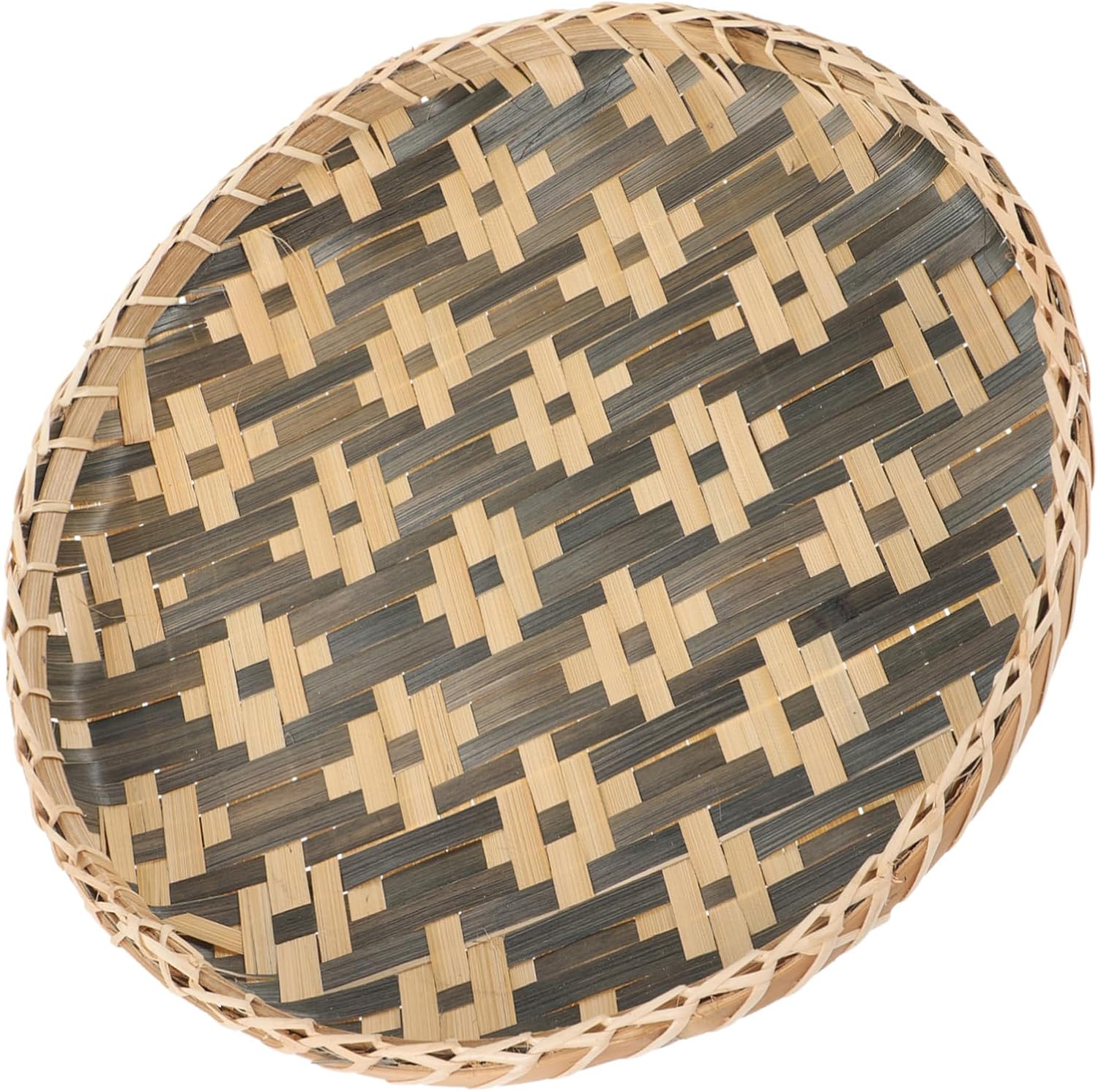 3pcs Bamboo Woven Wall Basket Decor Kitchen Decorative Hanging Baskets