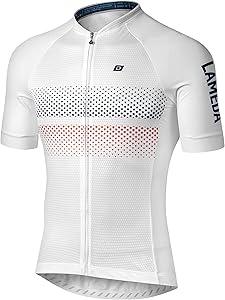 LAMEDA Men's Cycling Jersey Pro Road Bike Shirt