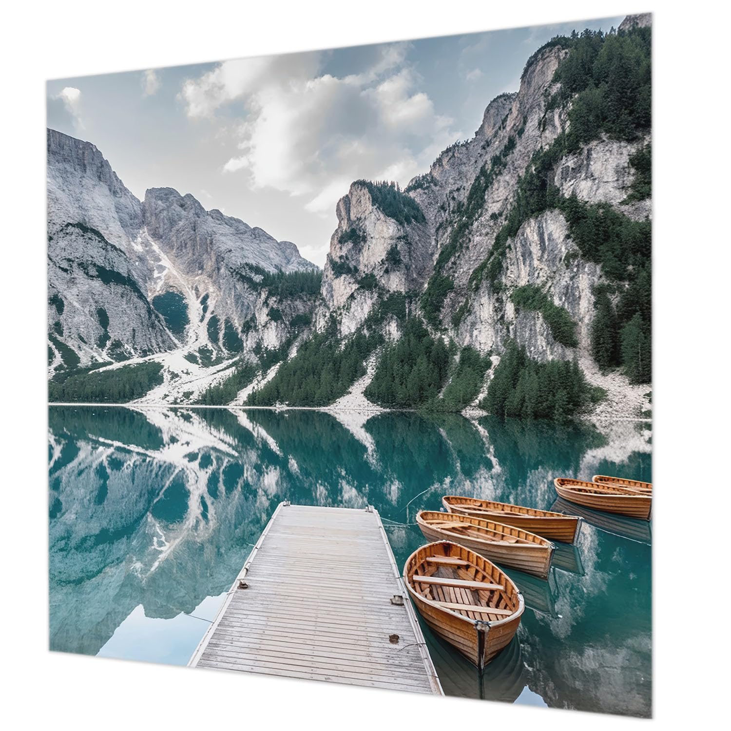 Tapisserie Intissée pour Chambre et Salon Décor Panorama Montagneux 250x250