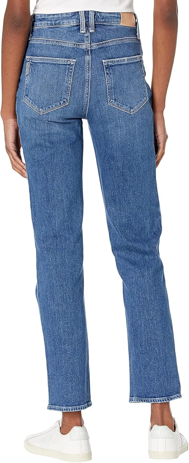 Paige Womens Paige Stella Crop Seamed Beltloops in Roadhouse