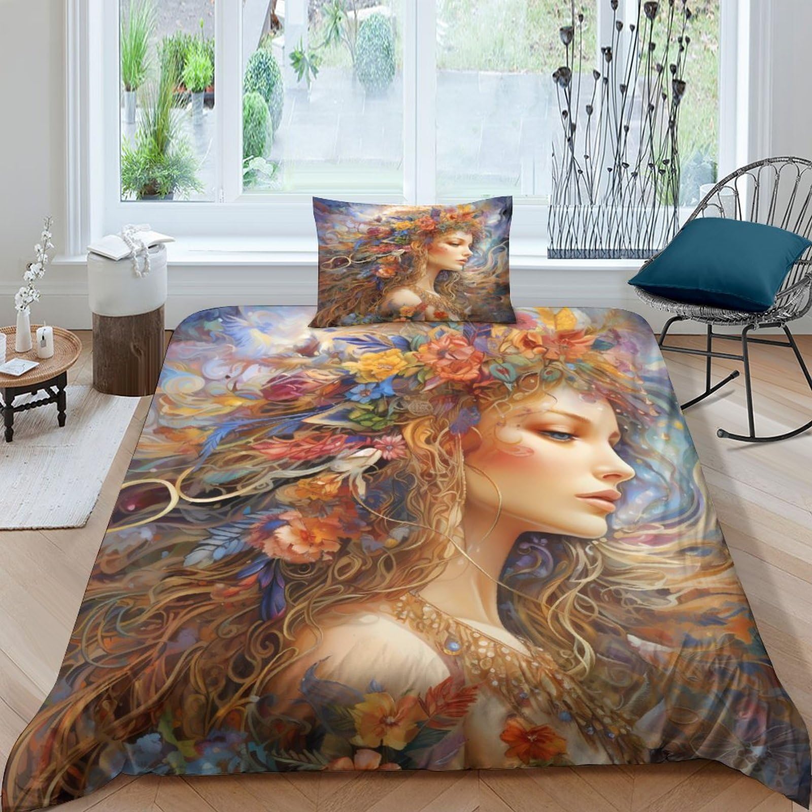 Housses de couettes zippées 135x200cm pour un changement de drap rapide