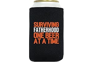 Surviving Fatherhood Beer Can Holder: Ultimate Brew-tility for Dad
