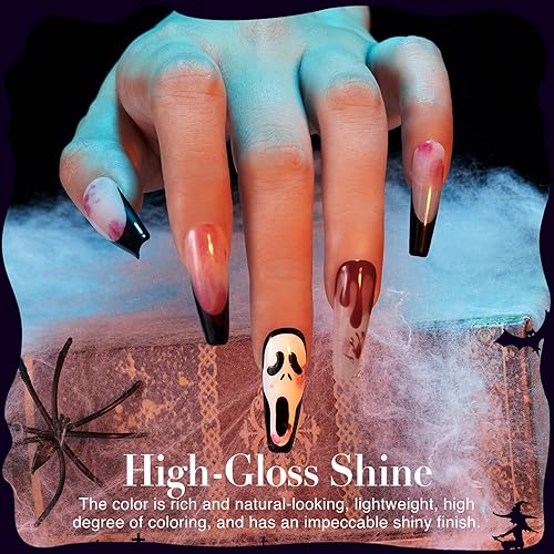 Vista 20 de AZUREBEAUTY Kit de iniciación de uñas en polvo de inmersión, tono de piel para todas las estaciones, marrón nude, 4 colores, polvo de inmersión