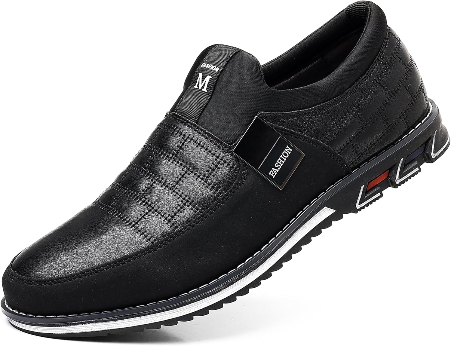 COSIDRAM Mens Casual Shoes Sneakers Loafers Comfort Walking Shoes for Male Business Work Office Dress