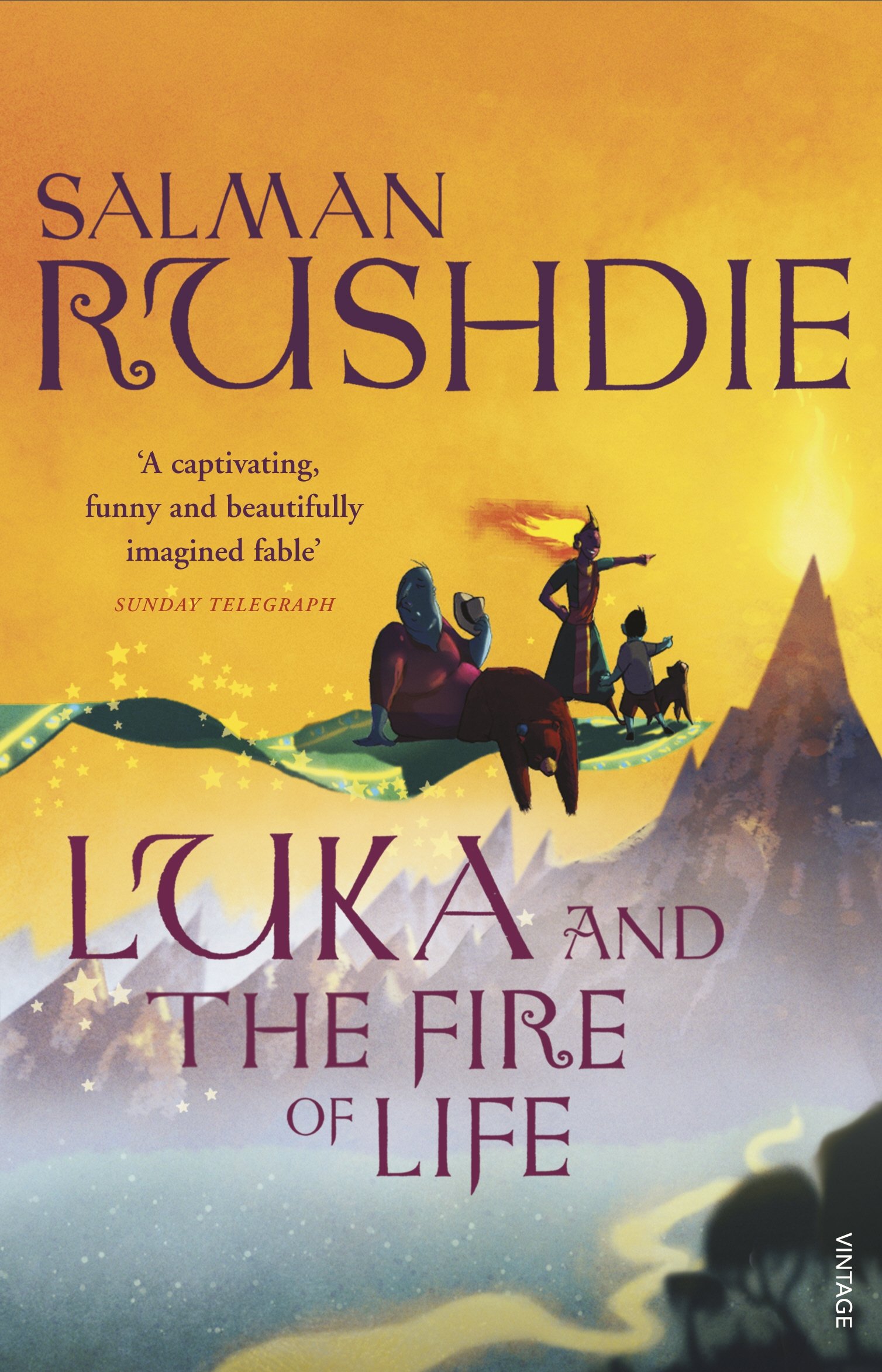 Luka and the Fire of Life by Salman Rushdie (Paperback Book)