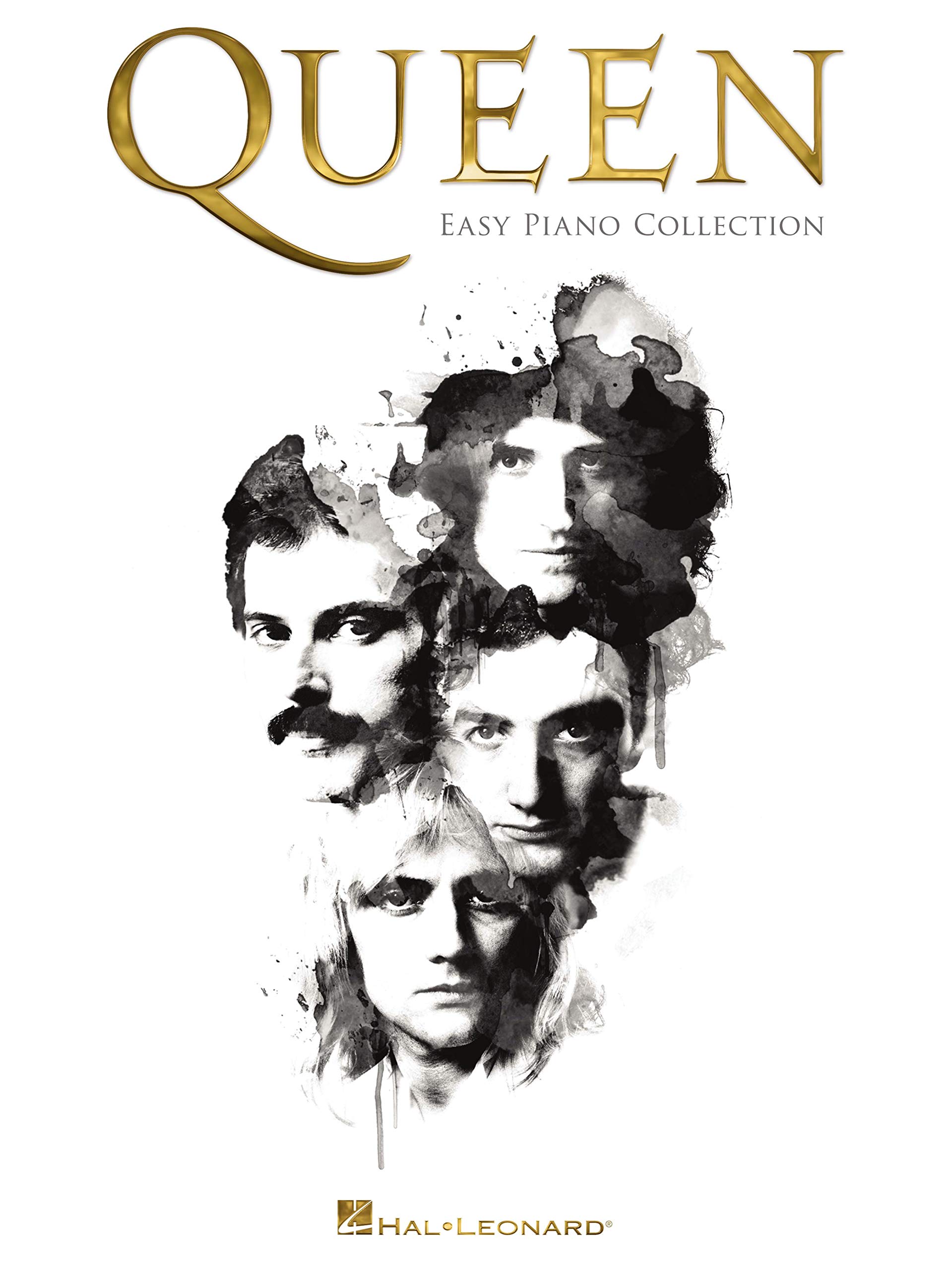 Queen Easy Piano Collection recueil de musique rock anglais pour apprentissage piano