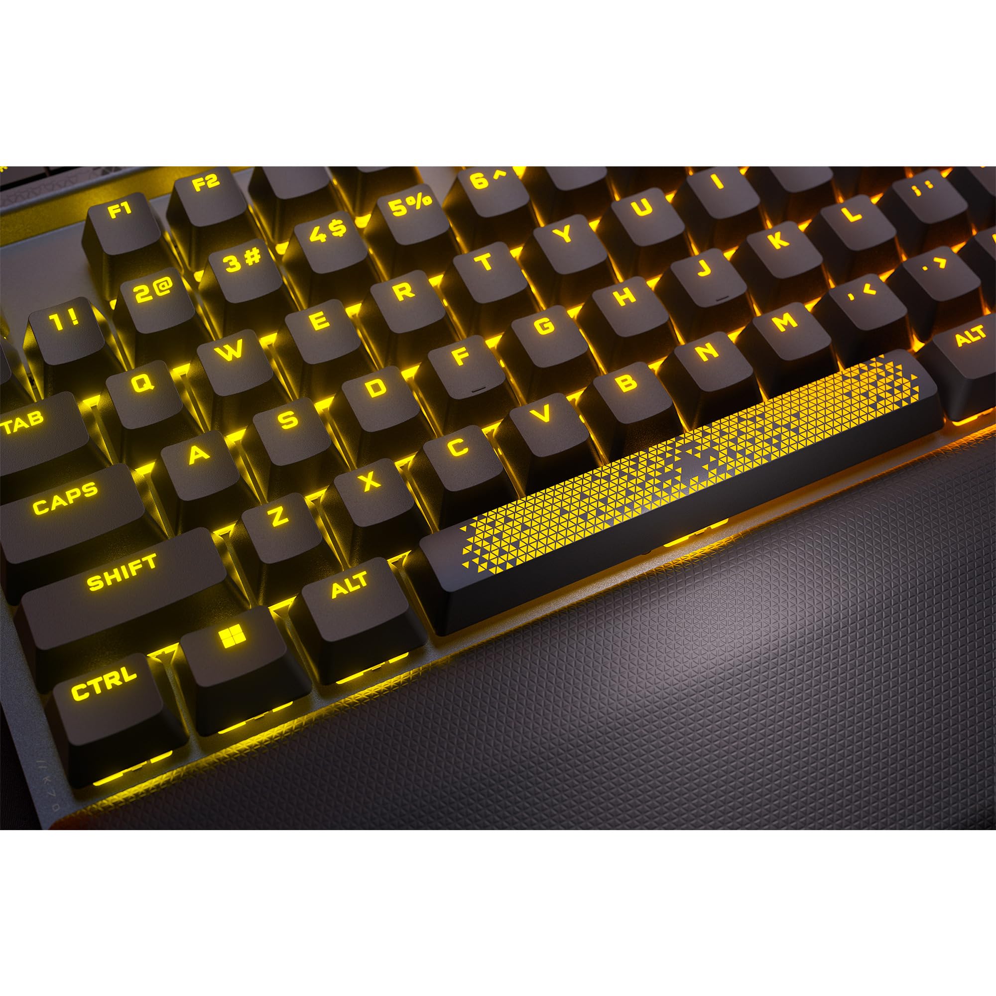 Corsair K70 MAX RGB Teclado mecánico magnético con Cable - Interruptores MGX Ajustables - Tapones de Teclas PBT de Doble Disparo - Compatible con iCUE - PC, PS5, PS4, Xbox - QWERTZ DE - Gris Acero