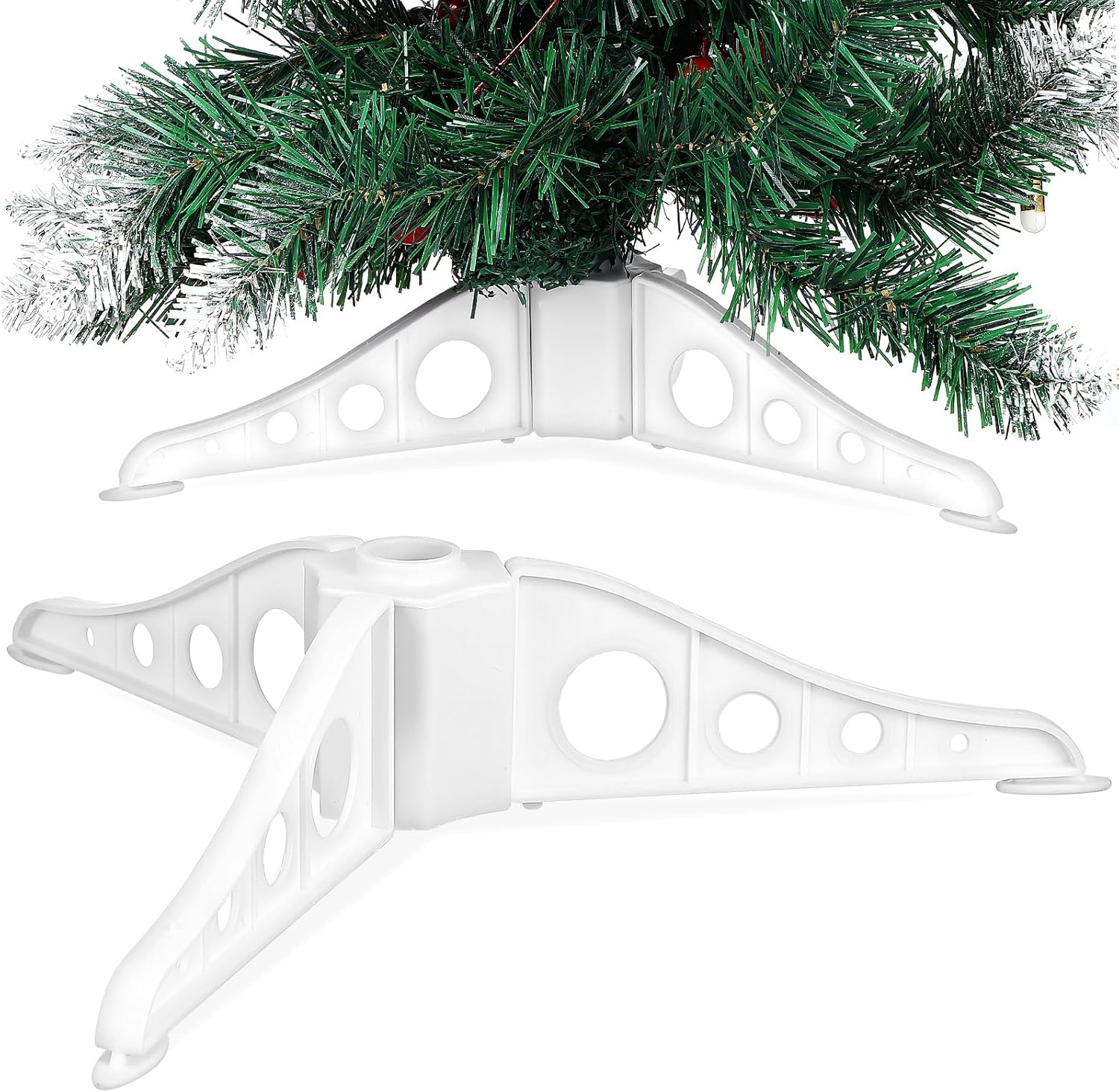 Toddmomy 1pcs Christmas Tree Stand,Plastic Christmas Tree