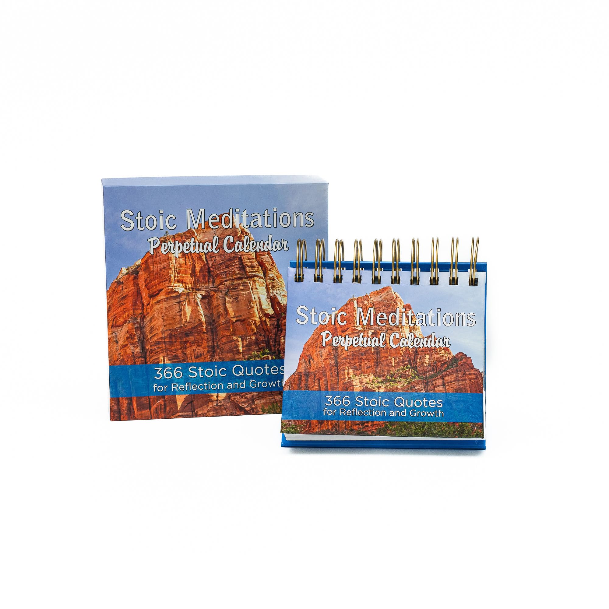 2025 Stoic Meditations Perpetual Calendar: 366 Stoic Quotes for Reflection and Growth Daily Flip Calendar