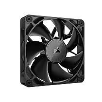 CORSAIR iCUE LINK RX120 Ventola PWM da 120 mm – Cuscinetto a Cupola Magnetica – Ventola Singola – Nero