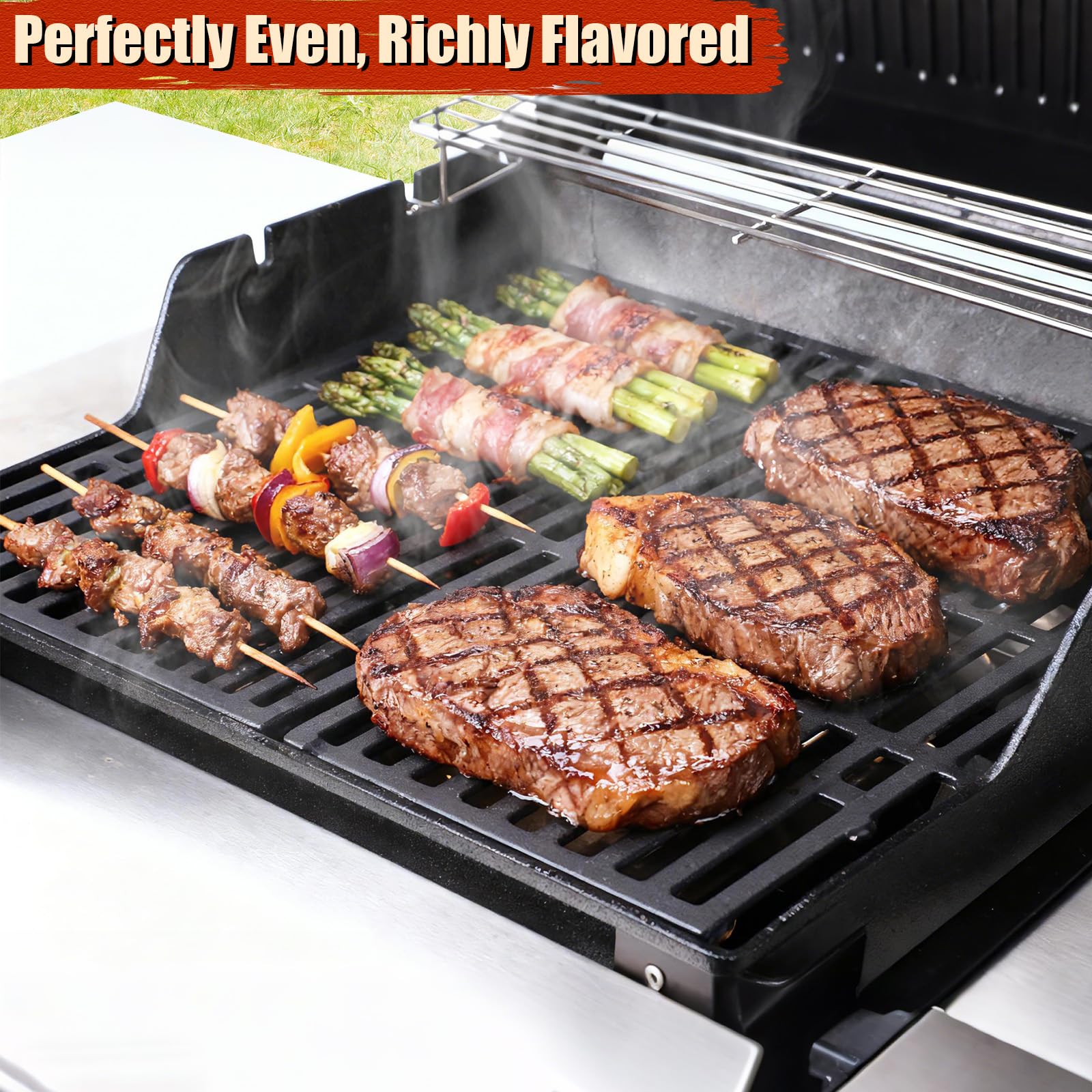 Denmay 44,5 x 26 cm Griglia di cottura per Weber Spirit E-210 E-220 S-210 S-220 2013