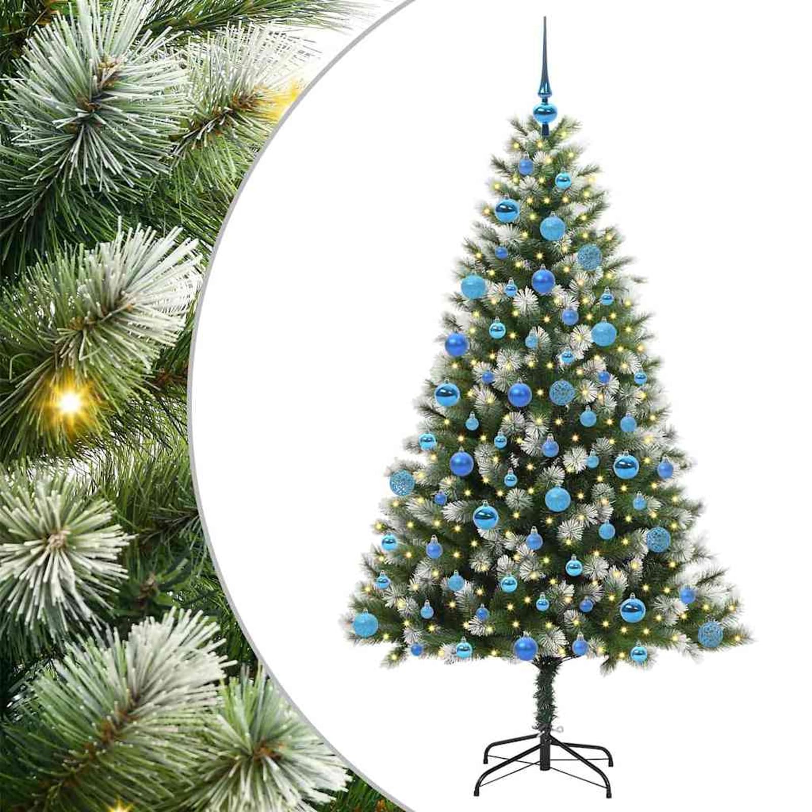 Tidyard Árbol de Navidad Artificial Moderno con Luces LED - Decoración Elegante para Interior y Exterior Modelo YFXQY-3395449ES