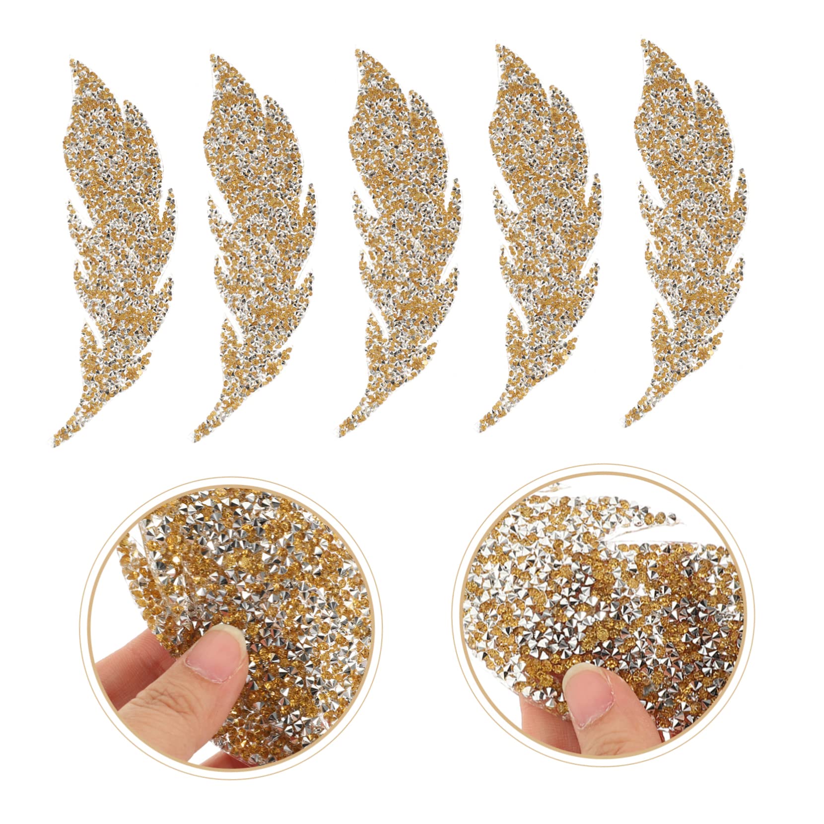 SHINEOFI 12paare Wasserstein Patches Für Kleidung Aufbügel-patches Design Für Hüte Taschen Und Schuhe Dekorative Accessoires Für Kreative Reparaturen Und Verzierungen